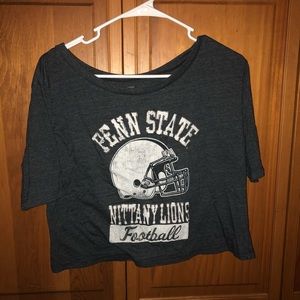 Penn state crop top